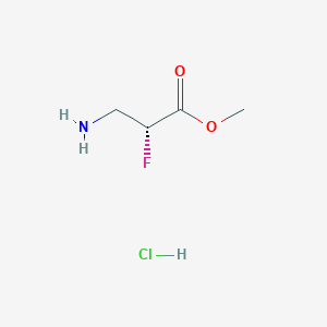 Methyl (R)-3-amino-2-fluoropropanoate hcl