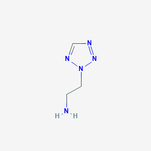 molecular formula C3H7N5 B13043134 2-(2H-Tetrazol-2-yl)ethanamine 