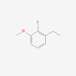 molecular formula C9H11FO B13043137 1-Ethyl-2-fluoro-3-methoxybenzene 