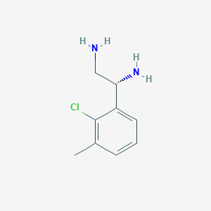 (1R)-1-(2-Chloro-3-methylphenyl)ethane-1,2-diamine