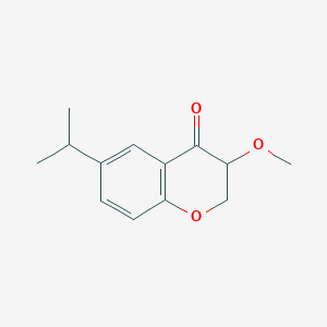 3-Methoxy-6-(methylethyl)chroman-4-one