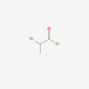 molecular formula C3H4Br2O B130432 2-溴丙酰溴 CAS No. 563-76-8