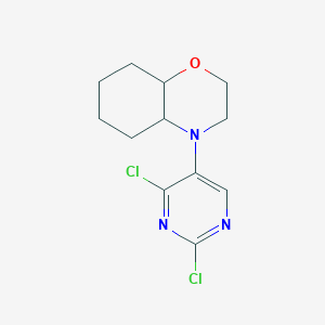 4-(2,4-Dichloropyrimidin-5-YL)octahydro-2H-benzo[B][1,4]oxazine