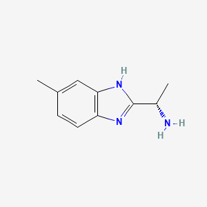 (S)-1-(5-Methyl-1H-benzo[d]imidazol-2-yl)ethanamine