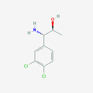 (1S,2S)-1-Amino-1-(3,4-dichlorophenyl)propan-2-OL