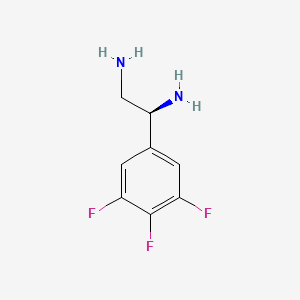 (1S)-1-(3,4,5-trifluorophenyl)ethane-1,2-diamine