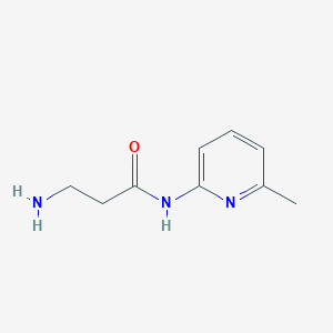 3-amino-N-(6-methylpyridin-2-yl)propanamide