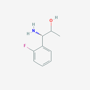 (1S)-1-Amino-1-(2-fluorophenyl)propan-2-OL