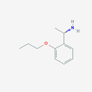 (S)-1-(2-Propoxyphenyl)ethan-1-amine