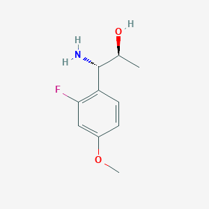 (1S,2S)-1-amino-1-(2-fluoro-4-methoxyphenyl)propan-2-ol