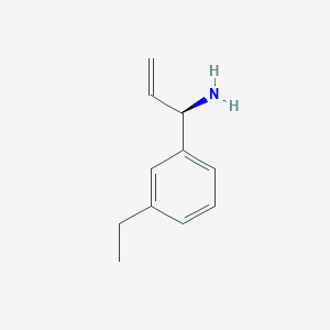 (1R)-1-(3-Ethylphenyl)prop-2-enylamine