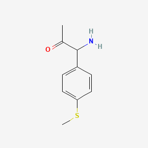 1-Amino-1-(4-methylthiophenyl)acetone