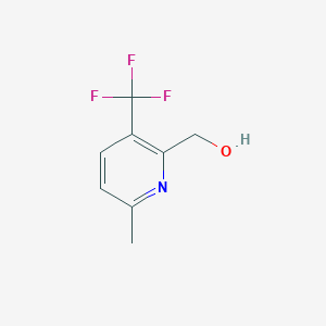 (6-Methyl-3-(trifluoromethyl)pyridin-2-YL)methanol