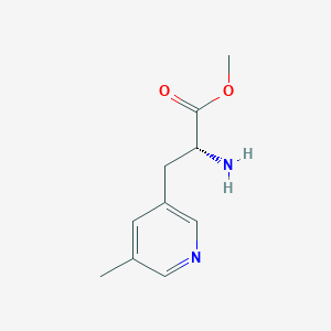 Methyl(R)-2-amino-3-(5-methylpyridin-3-YL)propanoate2hcl