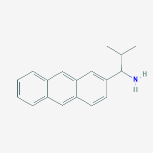 1-(2-Anthryl)-2-methylpropylamine