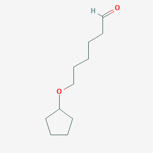 6-(Cyclopentyloxy)hexanal