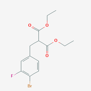 Diethyl 2-(4-bromo-3-fluorobenzyl)malonate