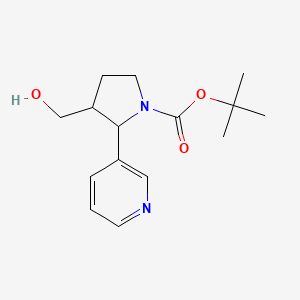 Tert-Butyl 3-(Hydroxymethyl)-2-(Pyridin-3-Yl)Pyrrolidine-1-Carboxylate