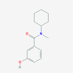 N-Cyclohexyl-3-hydroxy-N-methylbenzamide