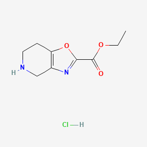 Ethyl 4,5,6,7-Tetrahydrooxazolo[4,5-C]Pyridine-2-Carboxylate Hydrochloride