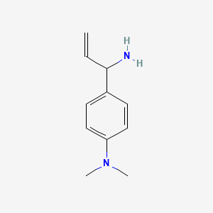 4-(1-Aminoallyl)-N,N-dimethylaniline2hcl