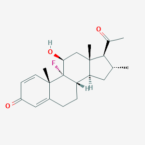 molecular formula C22H29FO3 B130439 Dideoxydexamethasone CAS No. 184899-80-7