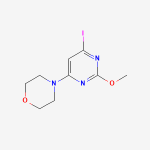 4-(6-Iodo-2-methoxypyrimidin-4-YL)morpholine