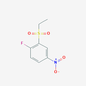 2-(Ethanesulfonyl)-1-fluoro-4-nitrobenzene