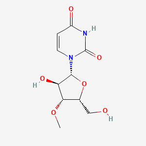 1-((2R,3R,4R,5R)-3-Hydroxy-5-(hydroxymethyl)-4-methoxytetrahydro furan-2-YL)pyrimidine-2,4(1H,3H)-dione