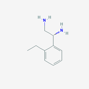 (1R)-1-(2-Ethylphenyl)ethane-1,2-diamine