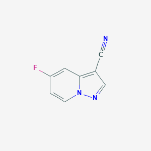 5-Fluoropyrazolo[1,5-A]pyridine-3-carbonitrile