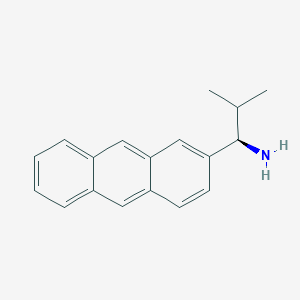 (1R)-1-(2-Anthryl)-2-methylpropylamine