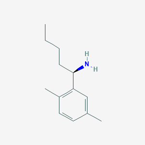 (R)-1-(2,5-Dimethylphenyl)pentan-1-amine