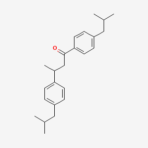 1,3-Bis(4-(2-methylpropyl)phenyl)butan-1-one