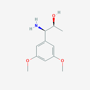 (1R,2S)-1-Amino-1-(3,5-dimethoxyphenyl)propan-2-OL