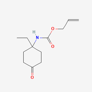 Allyl (1-ethyl-4-oxocyclohexyl)carbamate