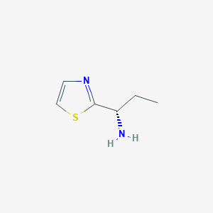 (1s)-1-(1,3-Thiazol-2-yl)propan-1-amine