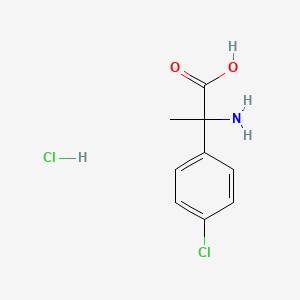 2-Amino-2-(4-chlorophenyl)propanoicacidhcl