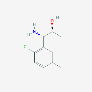 (1S,2R)-1-Amino-1-(2-chloro-5-methylphenyl)propan-2-OL