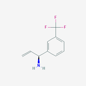 (1S)-1-[3-(Trifluoromethyl)phenyl]prop-2-enylamine