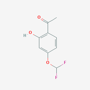 1-(4-(Difluoromethoxy)-2-hydroxyphenyl)ethan-1-one