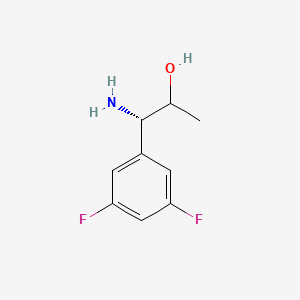 (1S)-1-Amino-1-(3,5-difluorophenyl)propan-2-OL