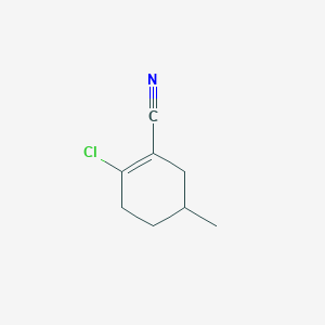 2-Chloro-5-methylcyclohex-1-ene-1-carbonitrile