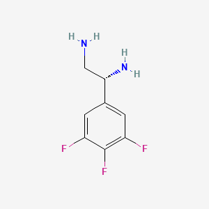 (1R)-1-(3,4,5-Trifluorophenyl)ethane-1,2-diamine