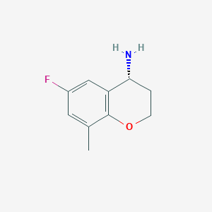 (R)-6-Fluoro-8-methylchroman-4-amine