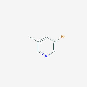 molecular formula C6H6BrN B130446 3-溴-5-甲基吡啶 CAS No. 3430-16-8