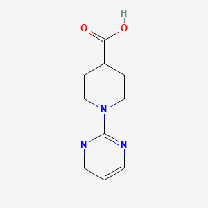molecular formula C10H13N3O2 B1304461 1-(Pyrimidin-2-Yl)Piperidine-4-Carboxylic Acid CAS No. 303144-44-7