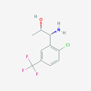 (1R,2S)-1-Amino-1-[2-chloro-5-(trifluoromethyl)phenyl]propan-2-OL