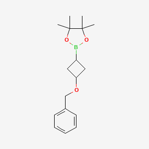 2-(3-(Benzyloxy)cyclobutyl)-4,4,5,5-tetramethyl-1,3,2-dioxaborolane