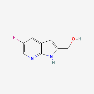 (5-Fluoro-1H-pyrrolo[2,3-B]pyridin-2-YL)methanol